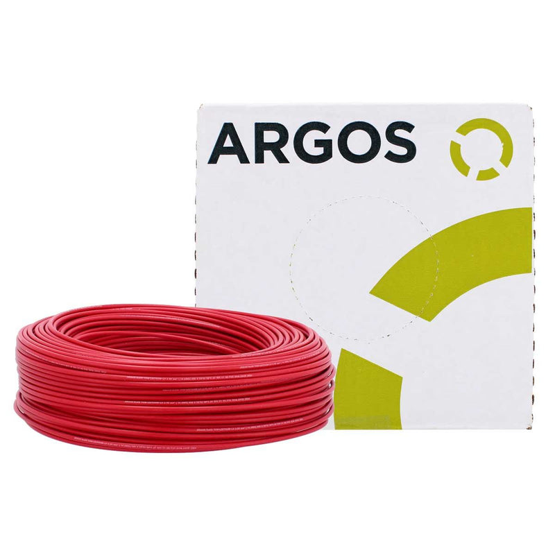 ARGOS CABLE THW 14 AWG ROJO ROLLO