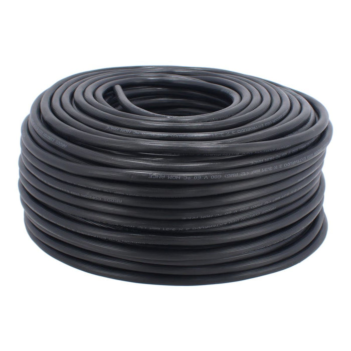 CABLE USO RUDO ARGOS 2X6 AWG NEGRO POR METRO