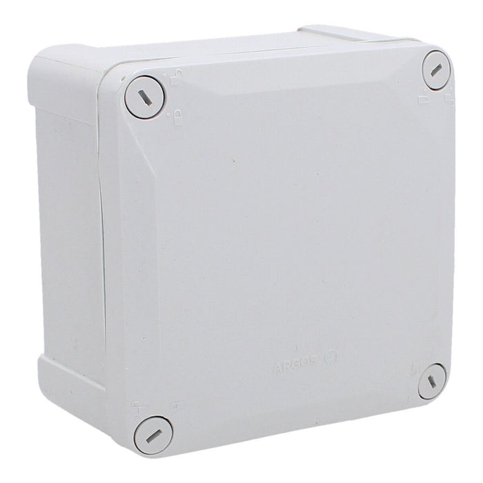 ARGOS CAJA ESTANCA LISA HUESO IP55 TORNILLO 100X100X55 MM