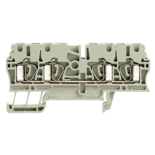 WEIDMULLER CLEMA DE PASO GRIS ZDU 2.5/4AN GR