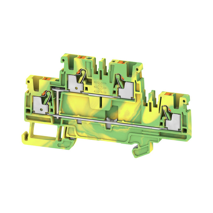 WEIDMULLER CLEMA DOBLE PISO TIERRA A2T 2.5 PE