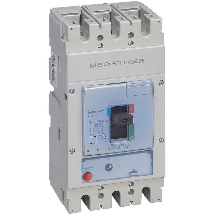 BTI INTERRUPTOR TERMOMAGNÉTICO M4 630H 3P 400A.