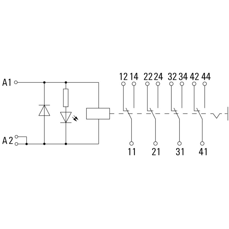 WEIDMULLER RELEVAOR RCMKIT-I 24VDC 4CO LD