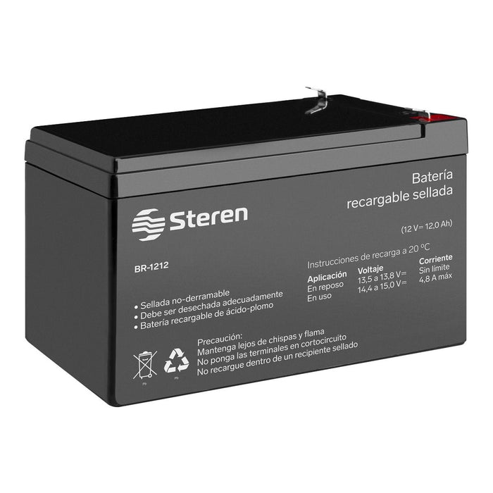 STEREN BATERIA RECARGABLE D/ACIDO 12V 12A