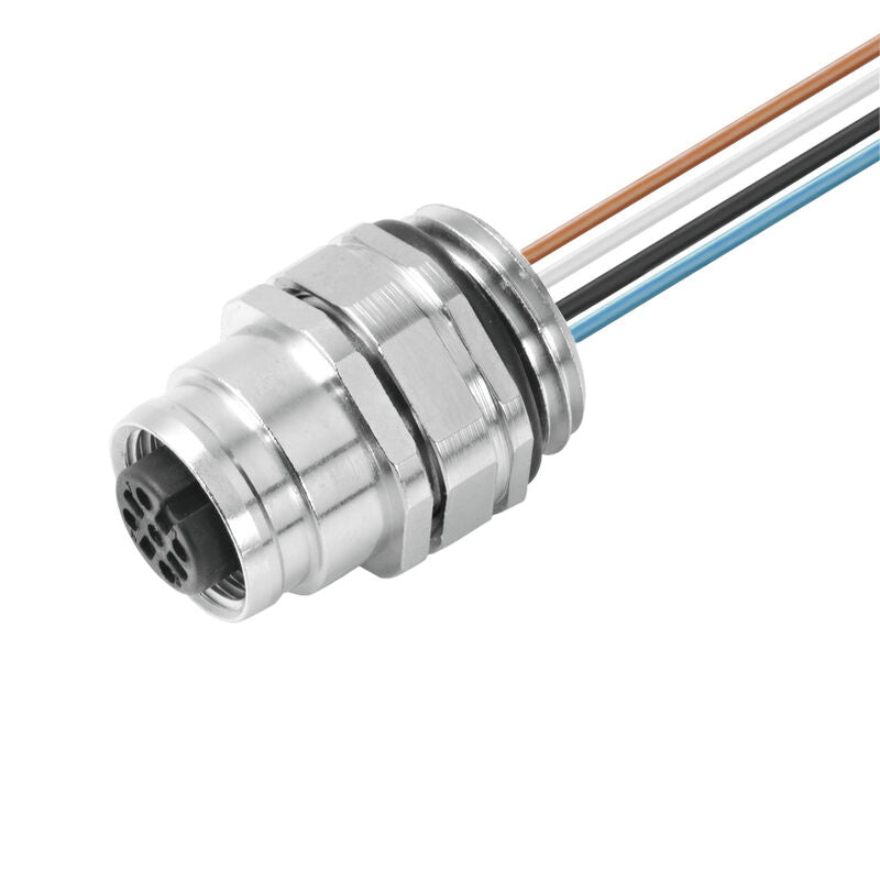 WEIDMULLER CONECTOR HEMBRA DE 3 POLOS SAIE-M12B-4-0.5U-FP-M16