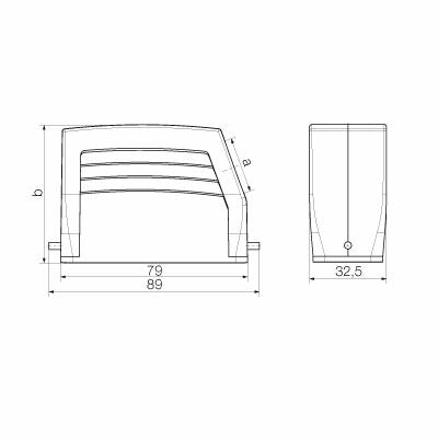 WEIDMUELLER ENTRADA DE CABLE LATERAL M20