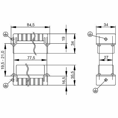 WEIDMULLER CONECTOR HEMBRA HDC HSB 6 FS