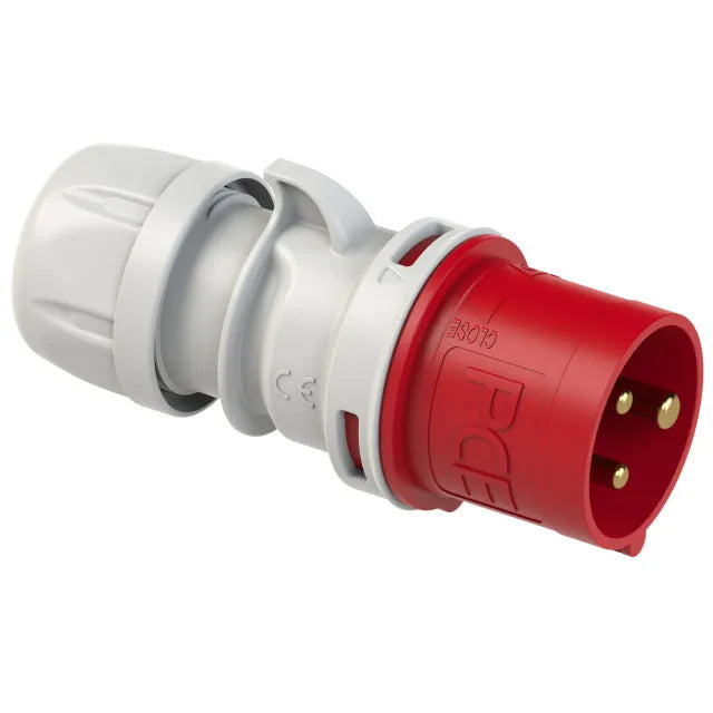 MARNO CLAVIJA AEREA 16AMP 2P+T 400V 9H ROJO IP44