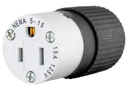 BRYANT CONECTOR E RECTA 2P 3H 15A 125V B Y N