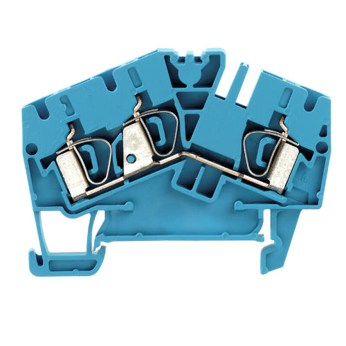 WEIDMULLER CLEMA DE PASO AZUL ZDU 4-2/3AN BL