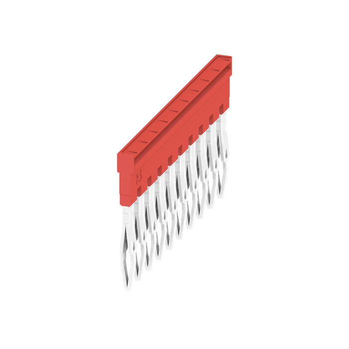 WEIDMULLER PUENTE 10 POLOS ZQV 2.5N/10 RD ROJO