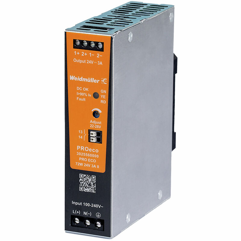 WEIDMULLER PRO ECO 72W 24V 3A II