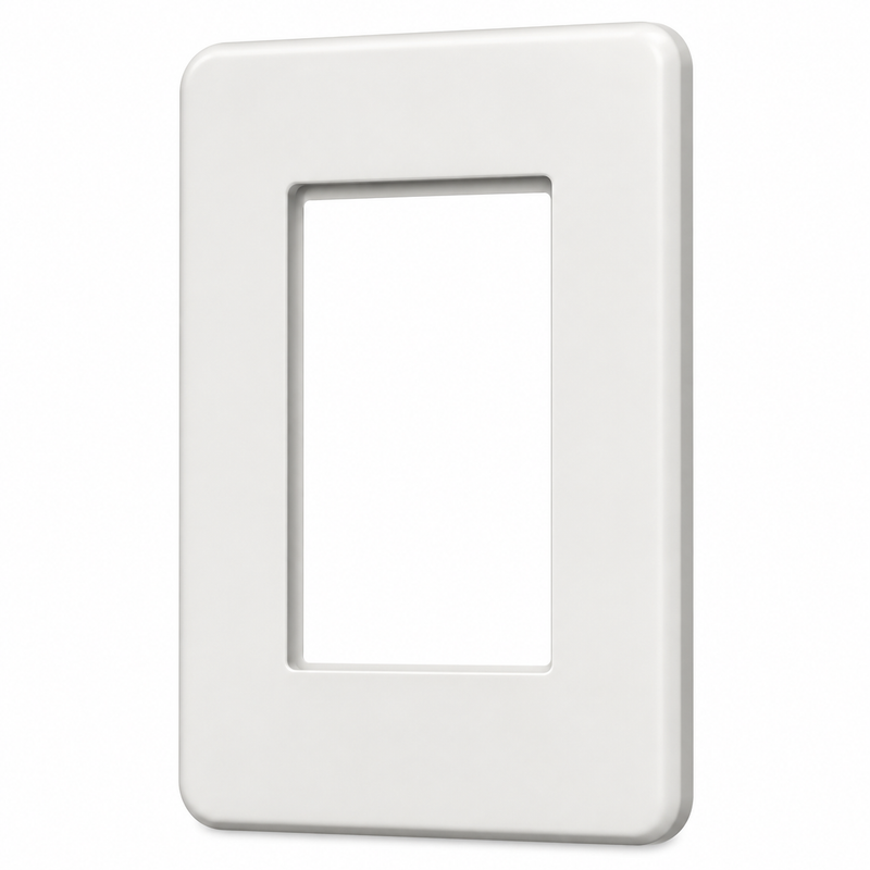 SEDNA PLACA C/SOPORTE 3 MODULOS BLANCO