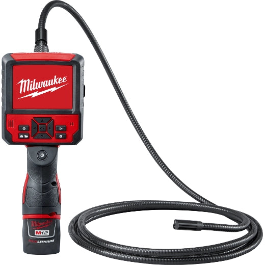 MILWAUKEE CAMARA DE INSPECCION M-SPECTOR FLEX 9FT M12 KIT