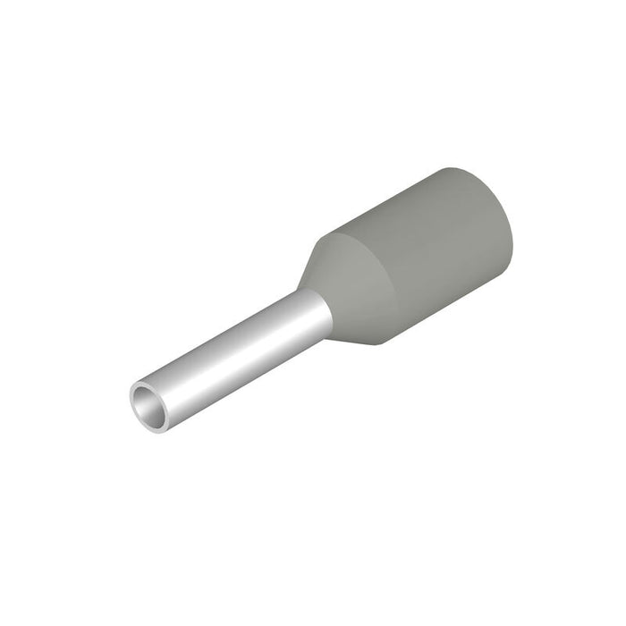 WEIDMULLER PUNTERA 18AWG GRIS 6mm (500 pzas)