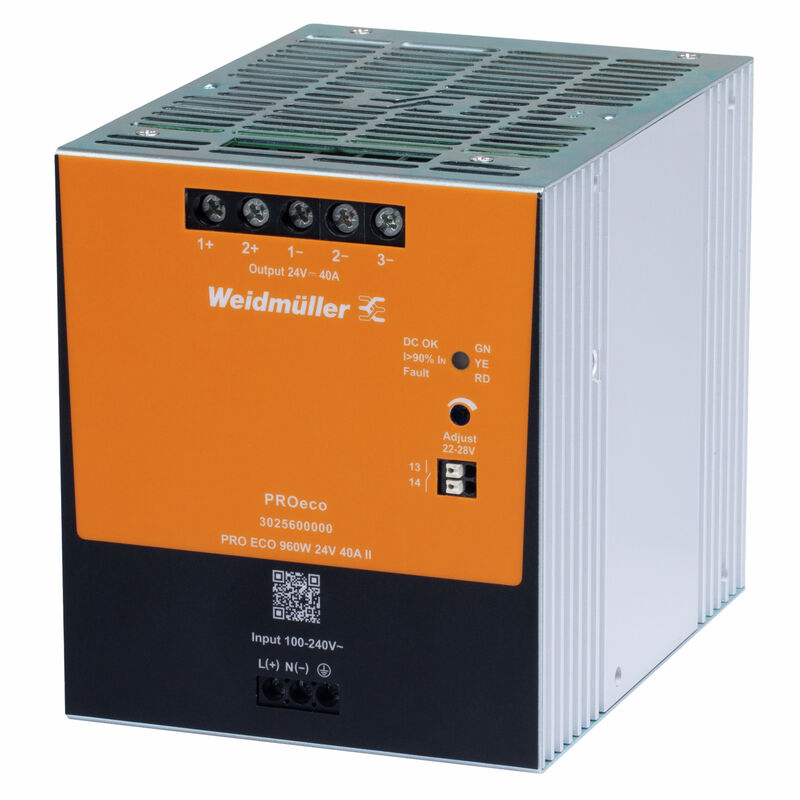 WEIDMULLER FUENTE ENT 85-264VAC SAL 24VDC 40A