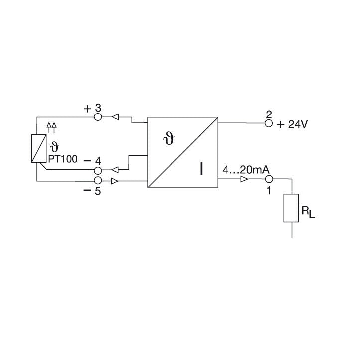 WEIDMULLER CONVERTIDOR DE TEMPERATURA  4-20 MA