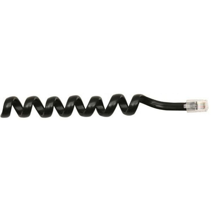STEREN CABLE ESPIRAL TELEFONICO PLUG-PLUG P/AURICULAR 2.10MTS