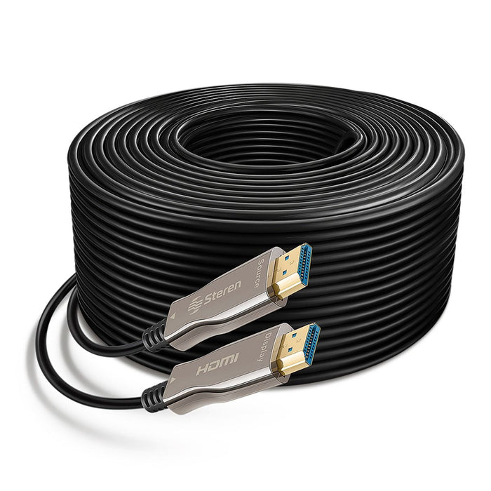 STEREN CABLE HDMI FIBRA OPTICA P/4K DE 50M
