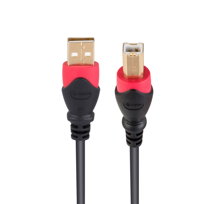 STEREN ARNES USB 2.0 DORADO P/IMPRESORA 7.2M