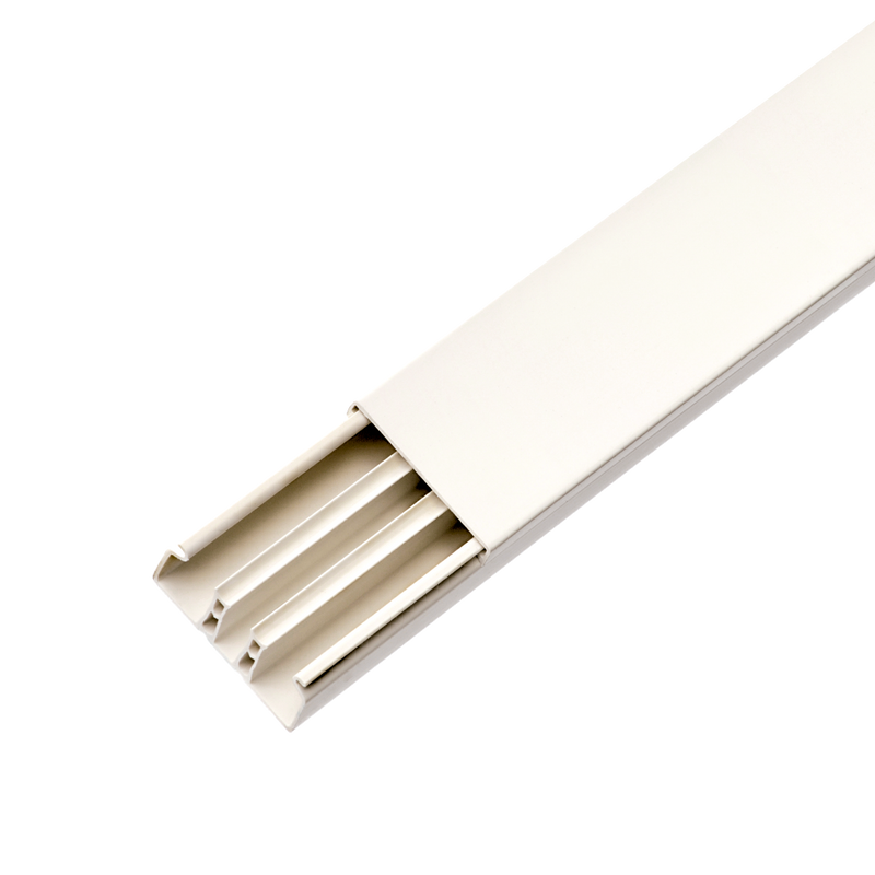 ARGOS CANALETA PVC BLANCA 50x20 (bxh) 2MTS 3 CANALES