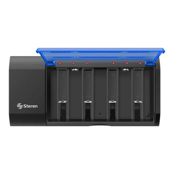 STEREN CARGADOR UNIVERSAL P/AA AAA C D Y 9V