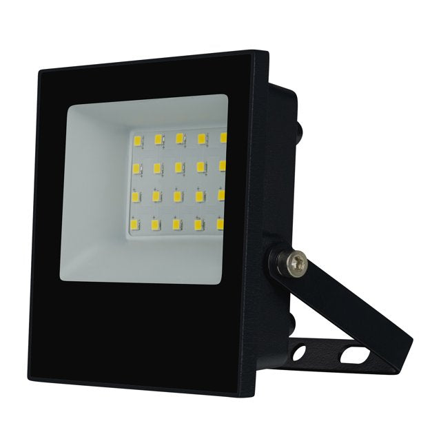 ESTEVEZ FLOOD PROYECTOR 20W LED LUZ FRIA   REFLECTOR NEGRO