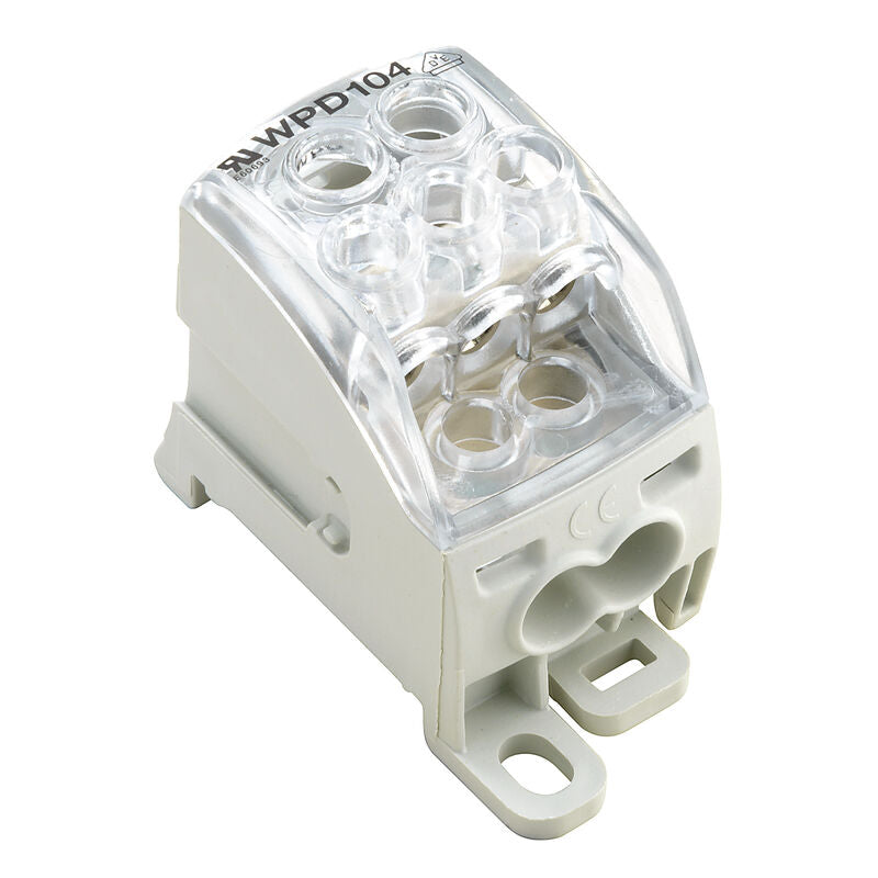 WEIDMULLER LOQUE DE DISTRIBUCION PD 104 1x25+1x16/2x16+3x10 GY