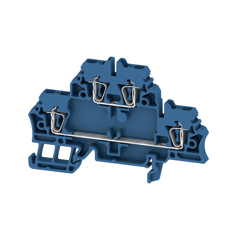 WEIDMULLER CLEMA DOBLE PISO AZUL ZDK 2.5 BL