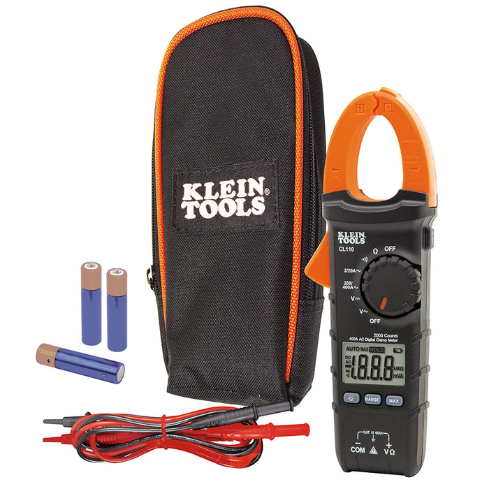 KLEIN Multimetro De Gancho Ca Sustituye A Cl100 SKU: CL110