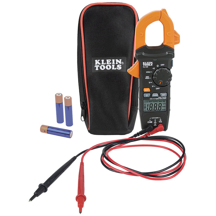 KLEIN MULTIMETRO DE GANCHO CA 400A SUSTITUYE A CL1110