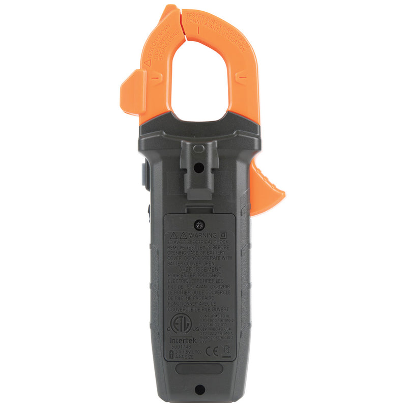 KLEIN MULTIMETRO DE GANCHO 400A CA+TEMP TRMS