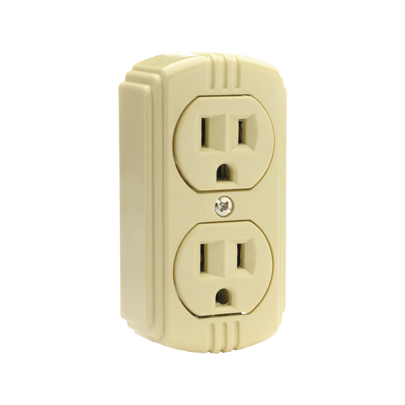 ARGOS CONTACTO DUPLEX POLARIZADO MARFIL SOBREPONER