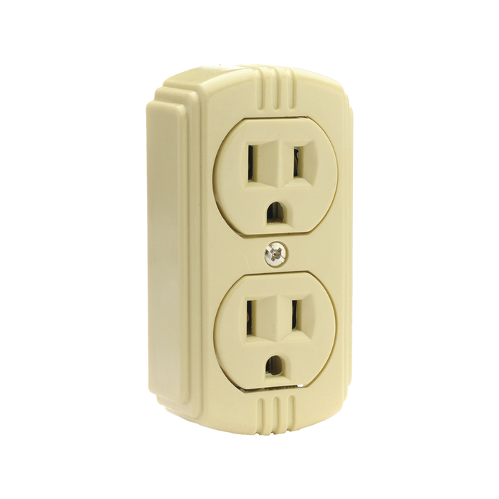 ARGOS CONTACTO DUPLEX POLARIZADO MARFIL SOBREPONER