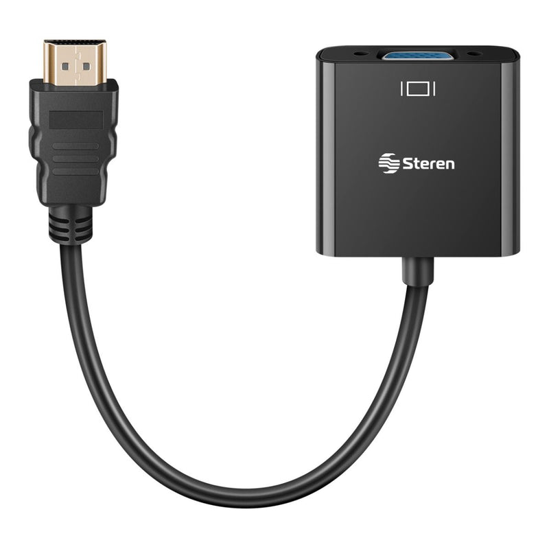 STEREN CONVERTIDOR HDMI A VGA PARA COMPUTADORA