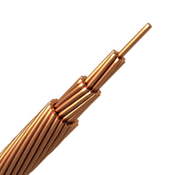 ALAMBRE DE COBRE DESNUDO SEMIDURO 4 AWG