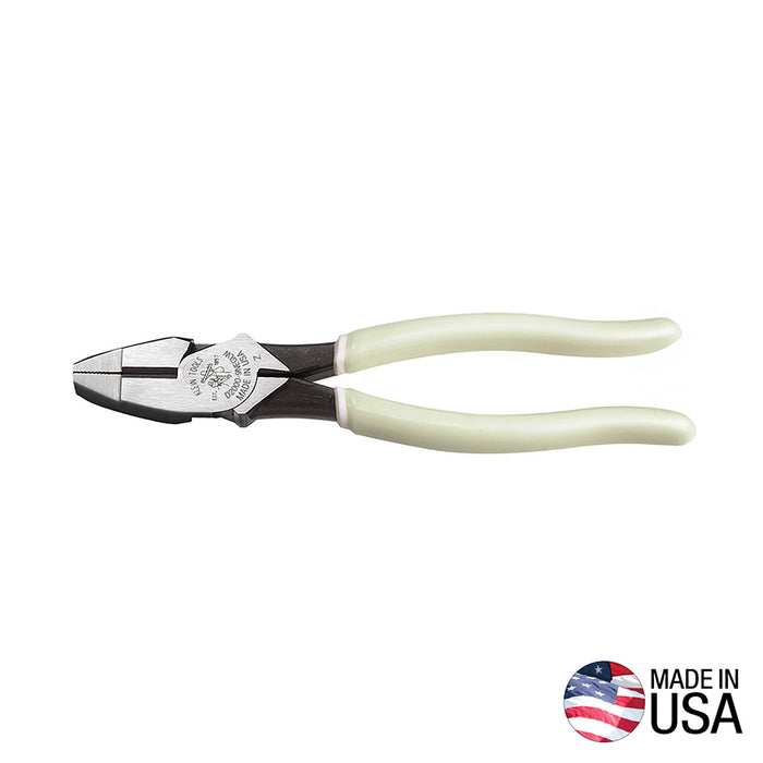 KLEIN PINZA DE CORTE LATERAL C/GLOW 9"