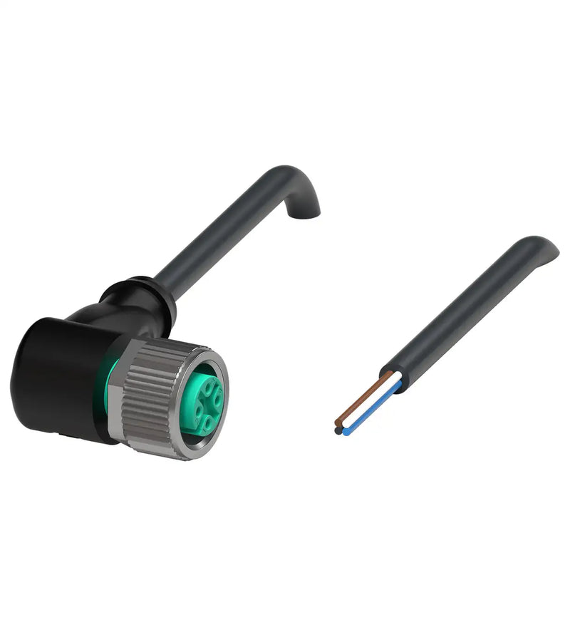 PEPPERL CABLE 5 MTS CON CONECTOR HEMBRA RECTO M12 4P LED V1-W-BK5