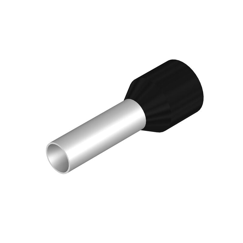 WEIDMULLER PUNTERA NEGRA 10AWG 12mm PAQ 100 PZAS