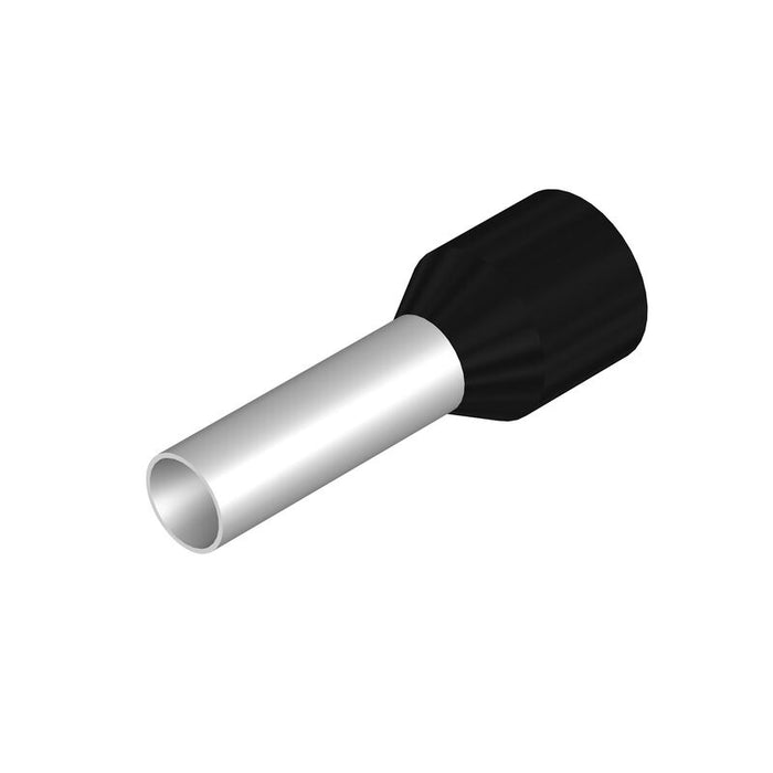WEIDMULLER PUNTERA NEGRA 10AWG 12mm PAQ 100 PZAS