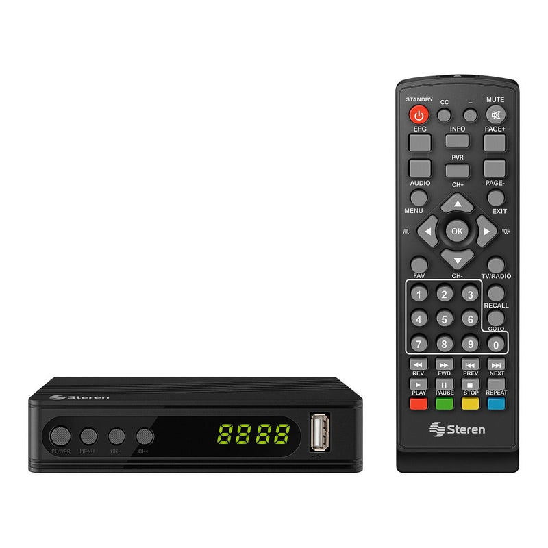 STEREN DECODIFICADOR DE TV DIGITAL ALTA DEFINICION