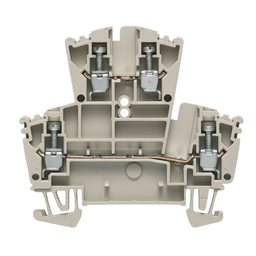 WEIDMULLER CLEMA DE PASO DOBLE PISO WDK 2.5