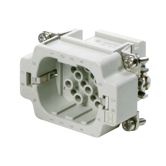WEIDMULLER CONECTOR MACHO 16 POLOS HDC HD 16 MC