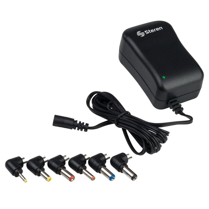 STEREN ELIMINADOR REGULADO PREMIUM 3-12VCD 1.2AMP