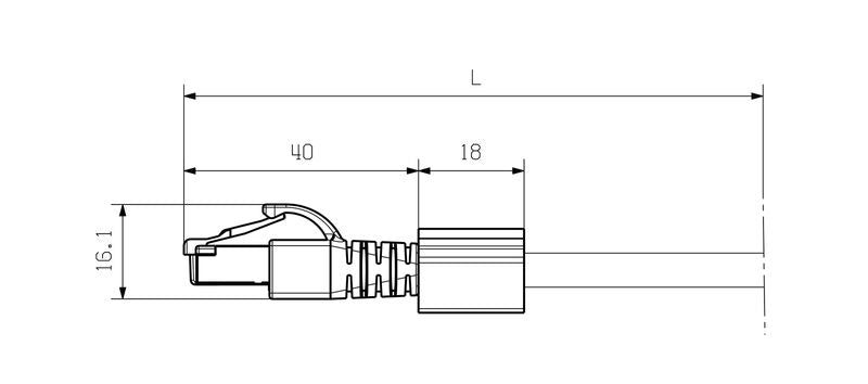 WEUDMULLER CABLE DE CONEXION RJ45