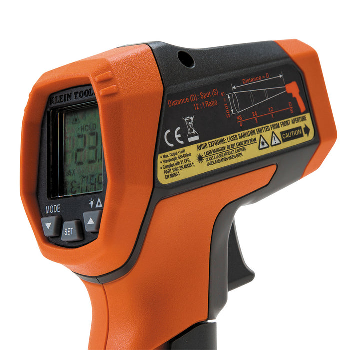 KLEIN TERMOMETRO INFRARROJO DE DOBLE LASER 12:1 -30°C-400°C