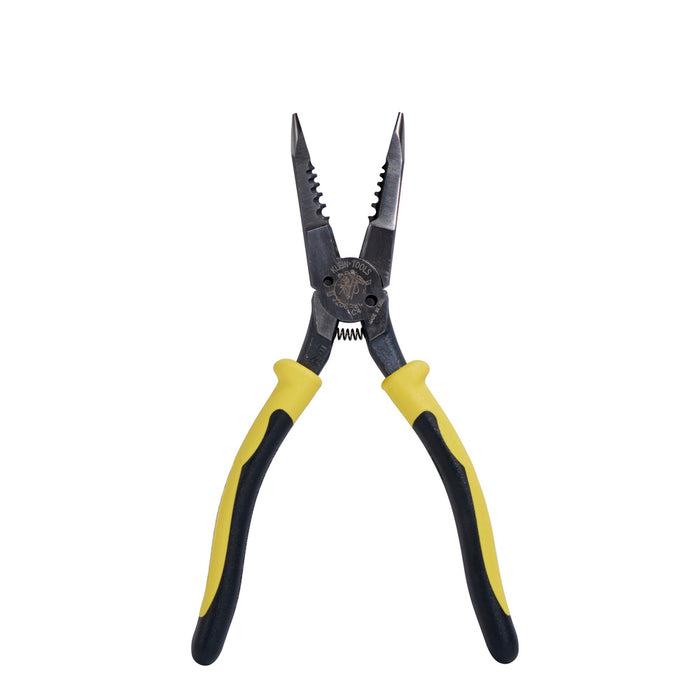 KLEIN PINZA MULTIUSOS CON PELACABLE 8"