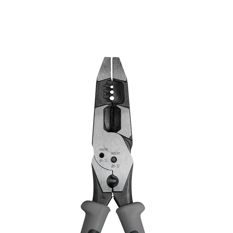 KLEIN PINZA HIBRIDA C/PONCHADORA 8"