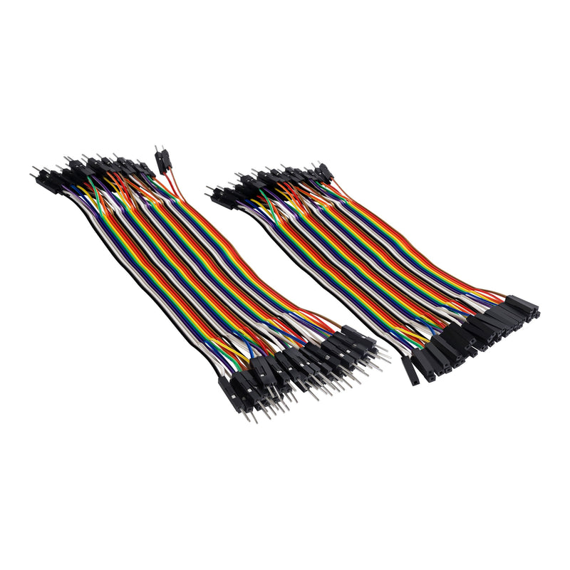 STEREN JUEGO DE 80 CABLES TIPO DUPONT 15CM