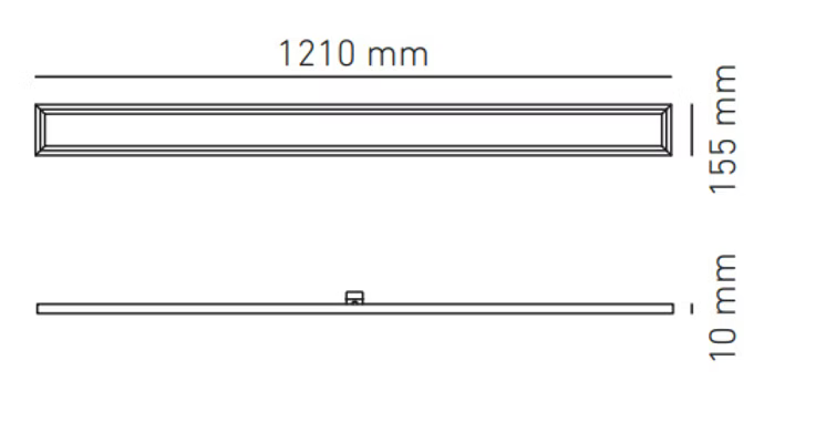 MAGG PANEL (15X120) STD 16W 100-240V 40K BC